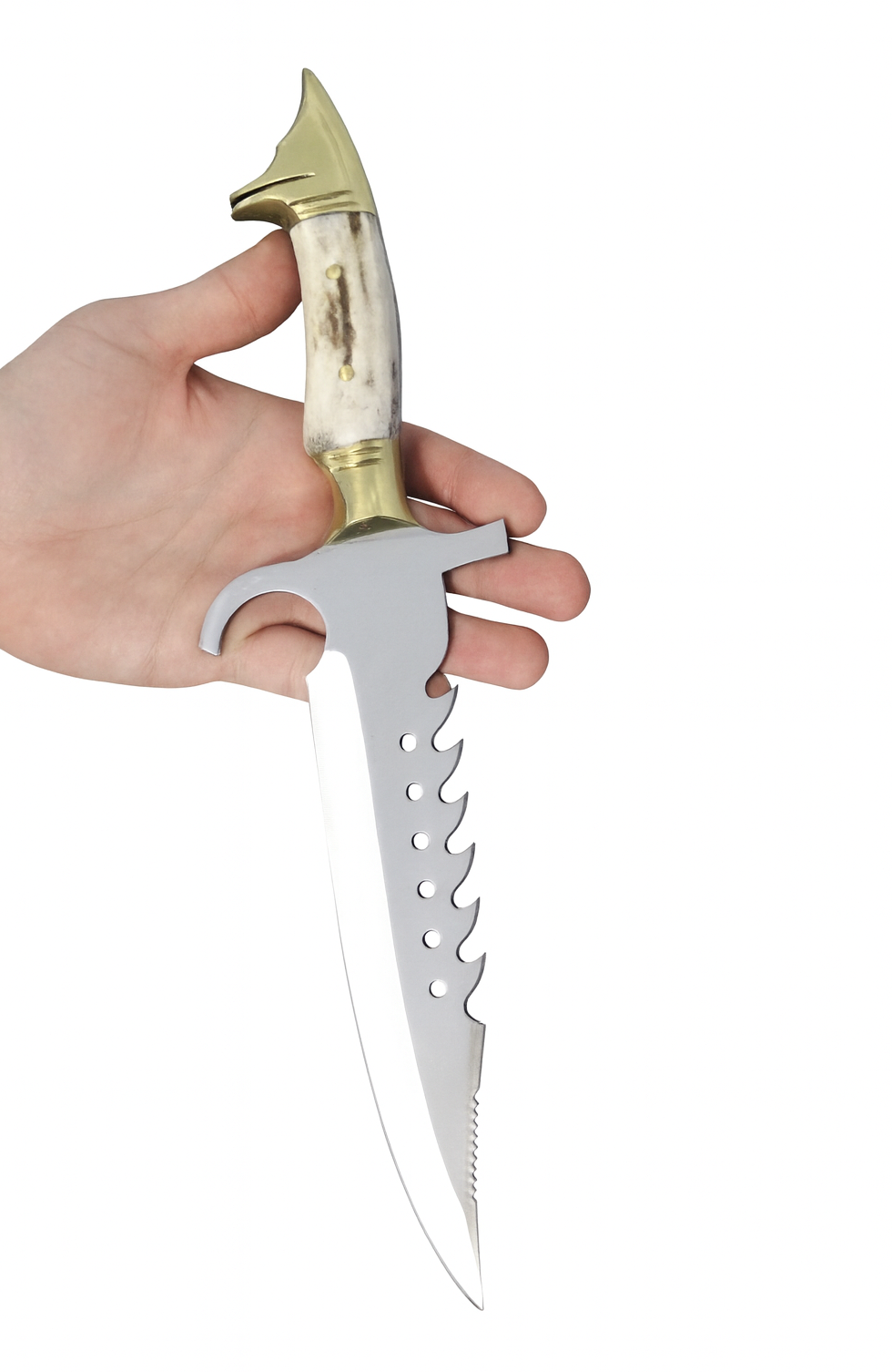 Hirschgeweih Griff Jagdmesser  Personalisiert