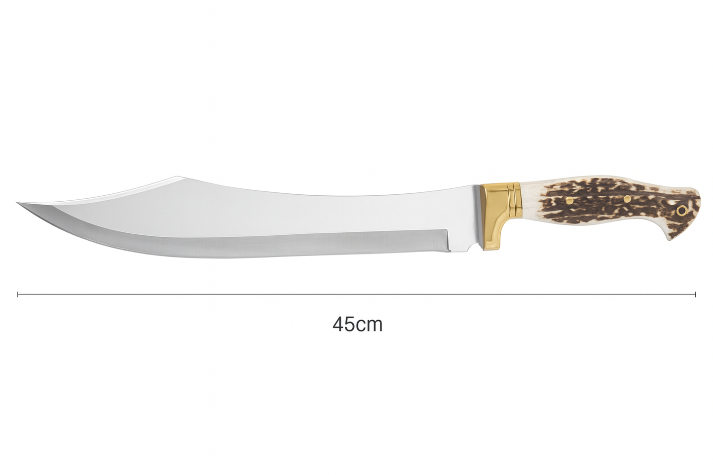 17 "Personalisierte Hirschgeweih Griff Machete Messer