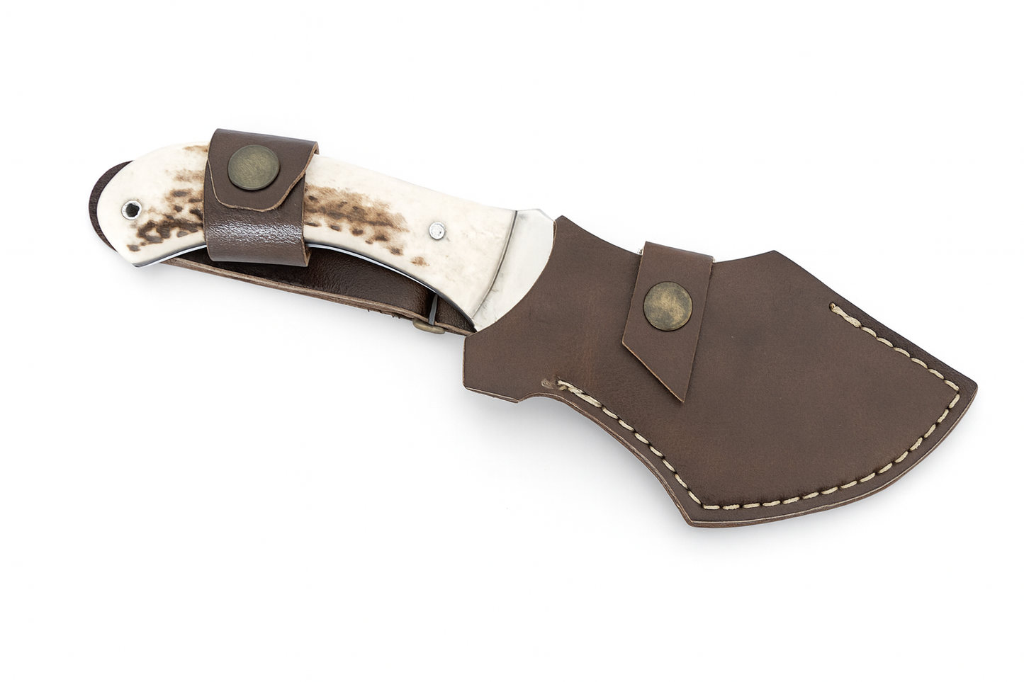 Handgemachtes Hirschgeweih Griff Tracker Messer Personalisiert