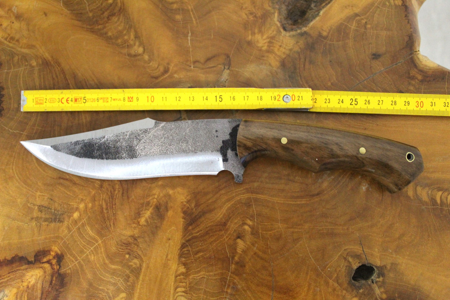 10 "personalisiertes handgeschmiedetes Jagdmesser