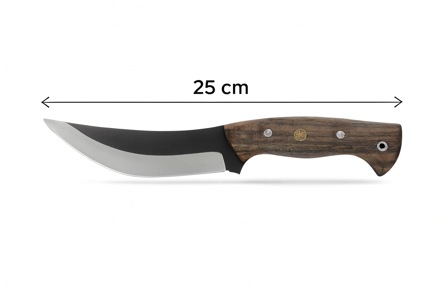 Personalisiertes Handgefertigtes Holzgriff Jagdmesser mit Scheide