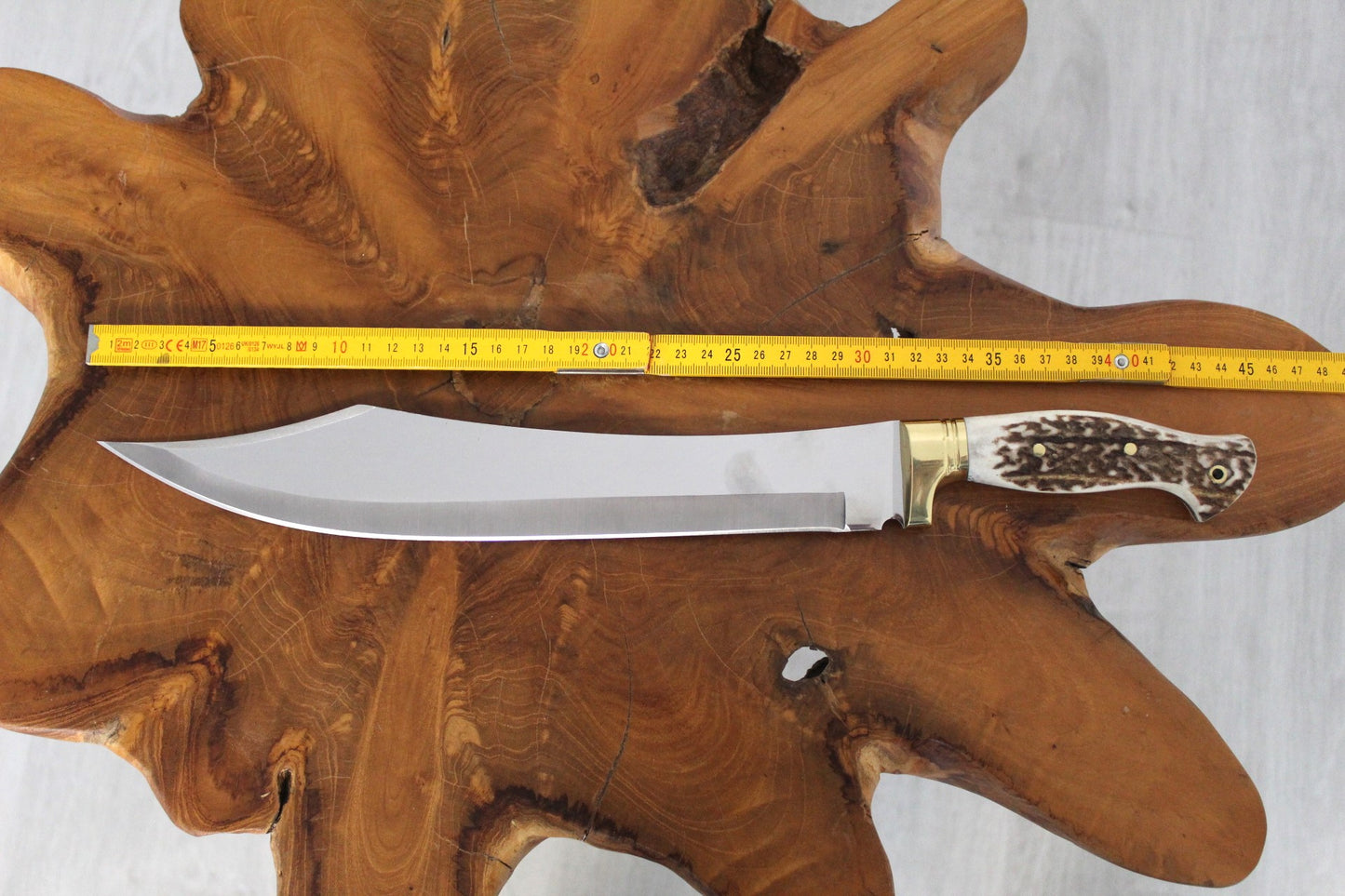 17 "Personalisierte Hirschgeweih Griff Machete Messer