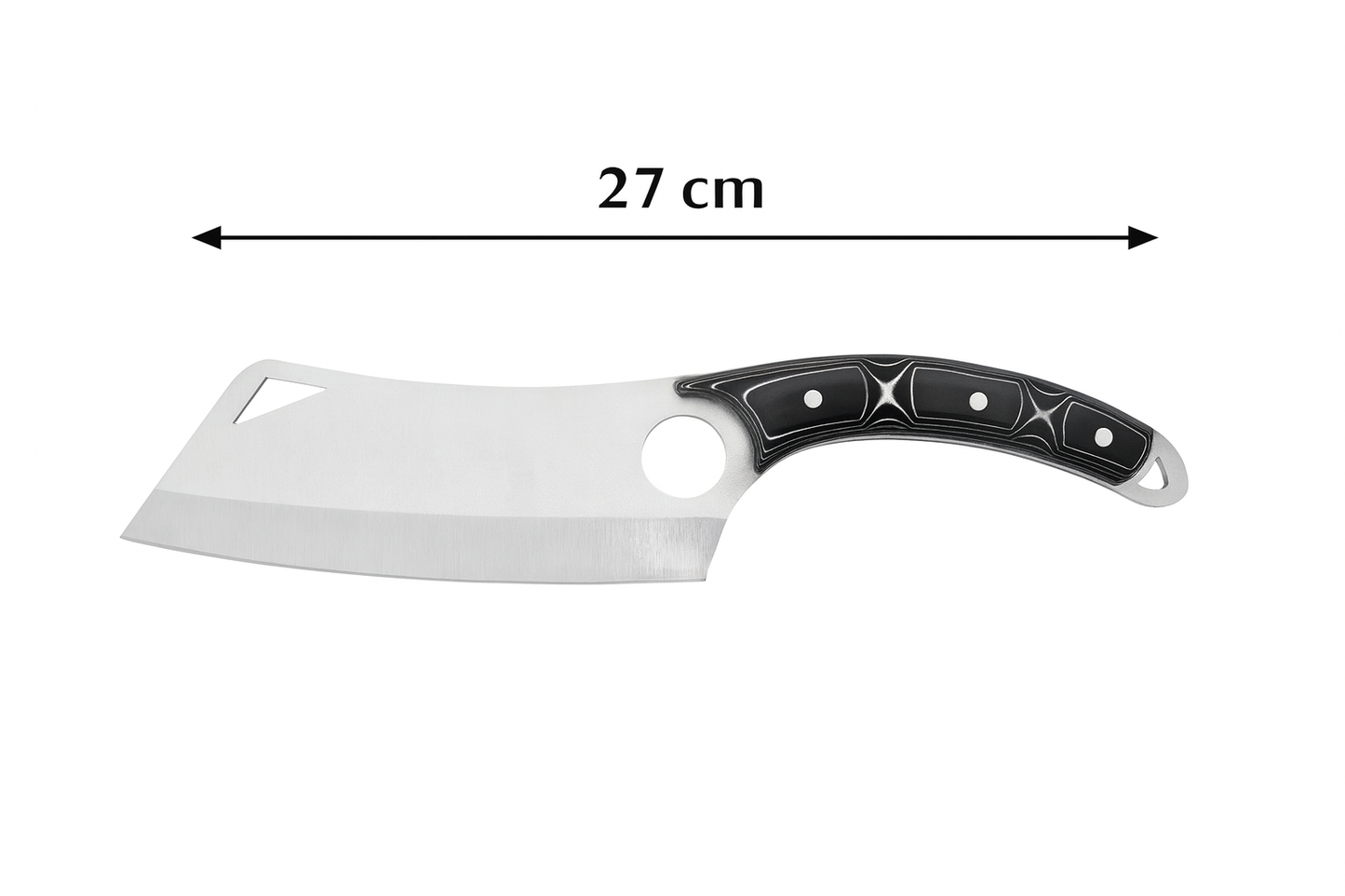 Wikingermesser mit Werzalit Griff und Kochmesser Personalisiert