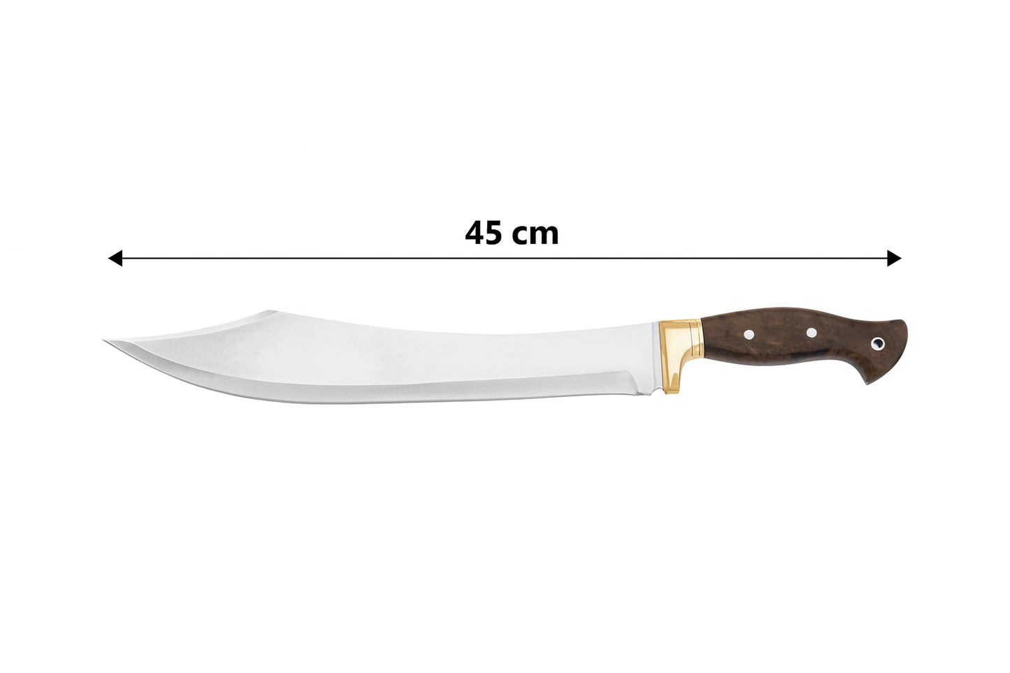 17 "Personalisiertes Walnussholz Griff Machete Messer