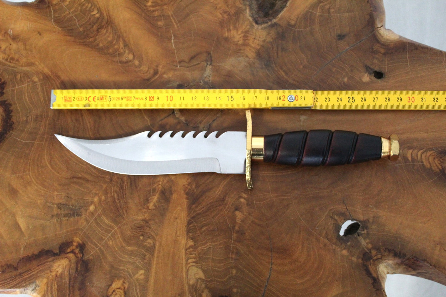 Personalisiertes Jagdmesser mit Etui