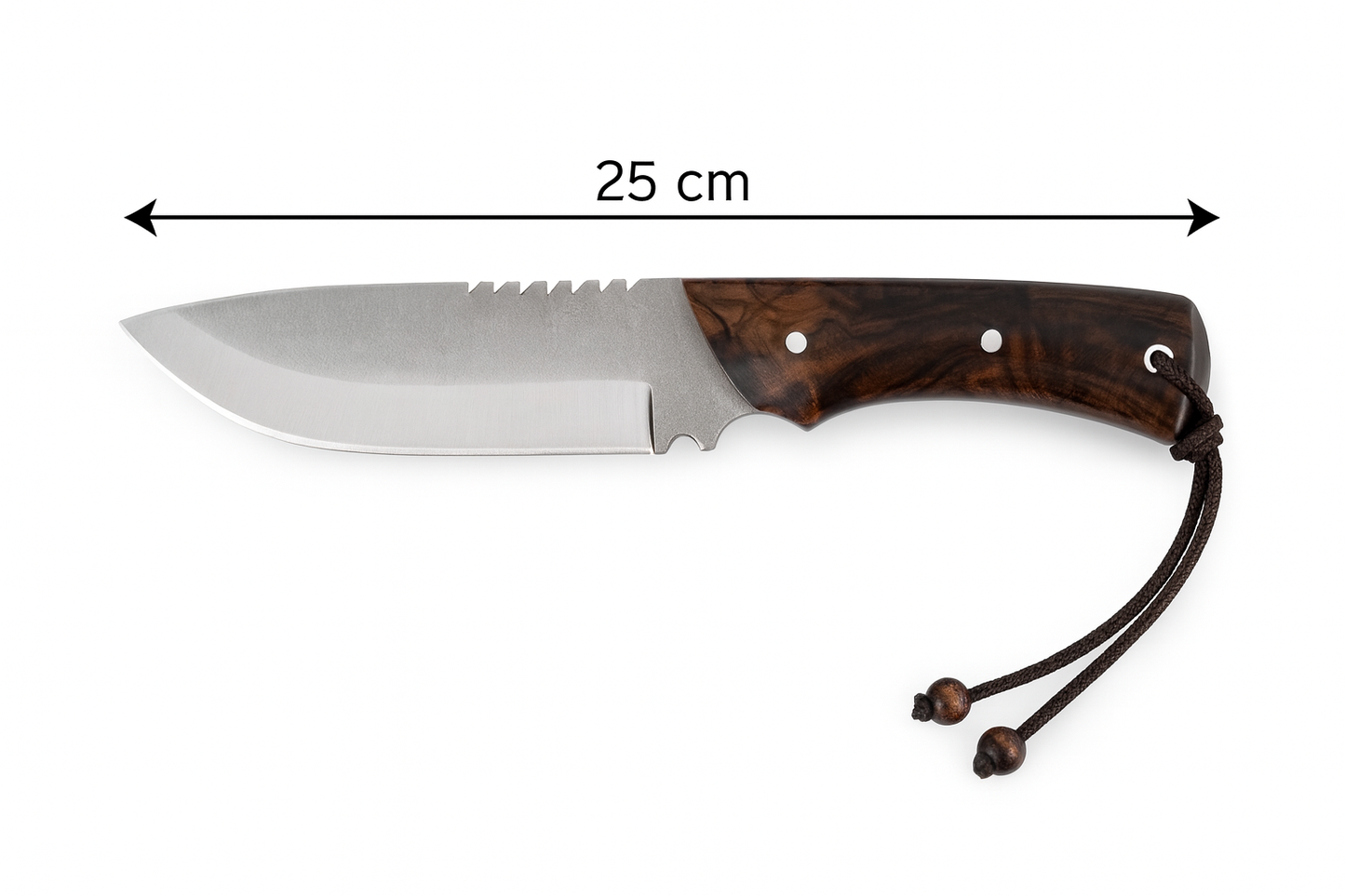 9.8 "Handgefertigtes Outdoor Messer mit Scheide Personalisiert