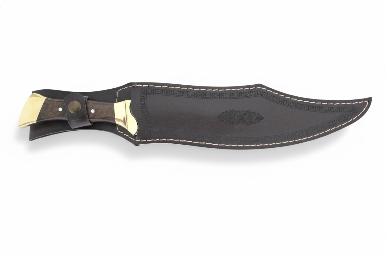 17 "Personalisierter Walnussholz Griff Machete Messer (Wr073)
