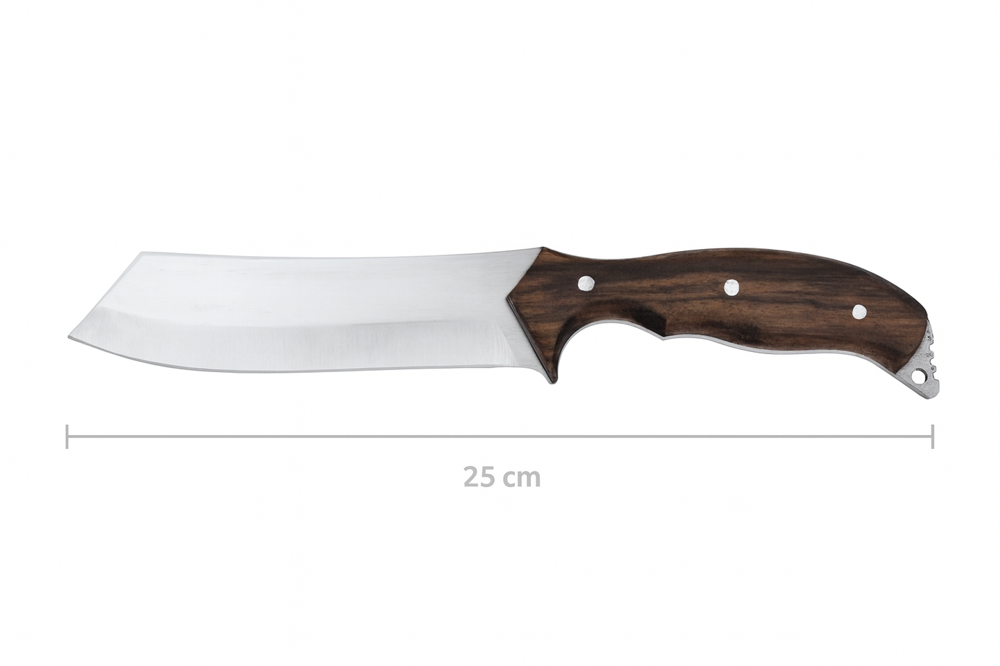 Personalisiertes Tanto Jagdmesser mit Walnussholz Griff