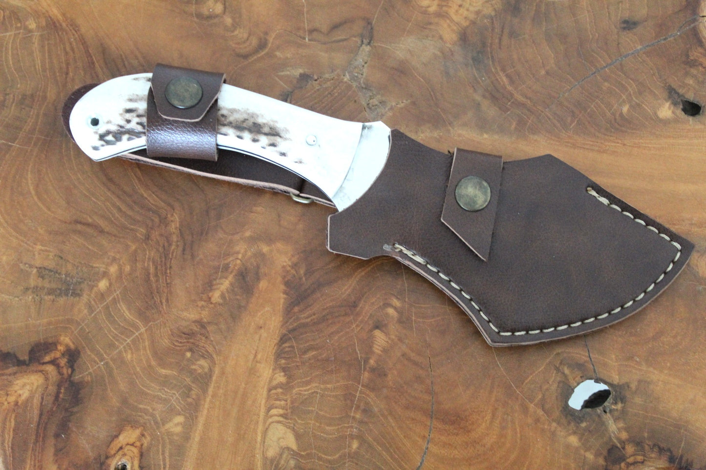 Handgemachtes Hirschgeweih Griff Tracker Messer Personalisiert