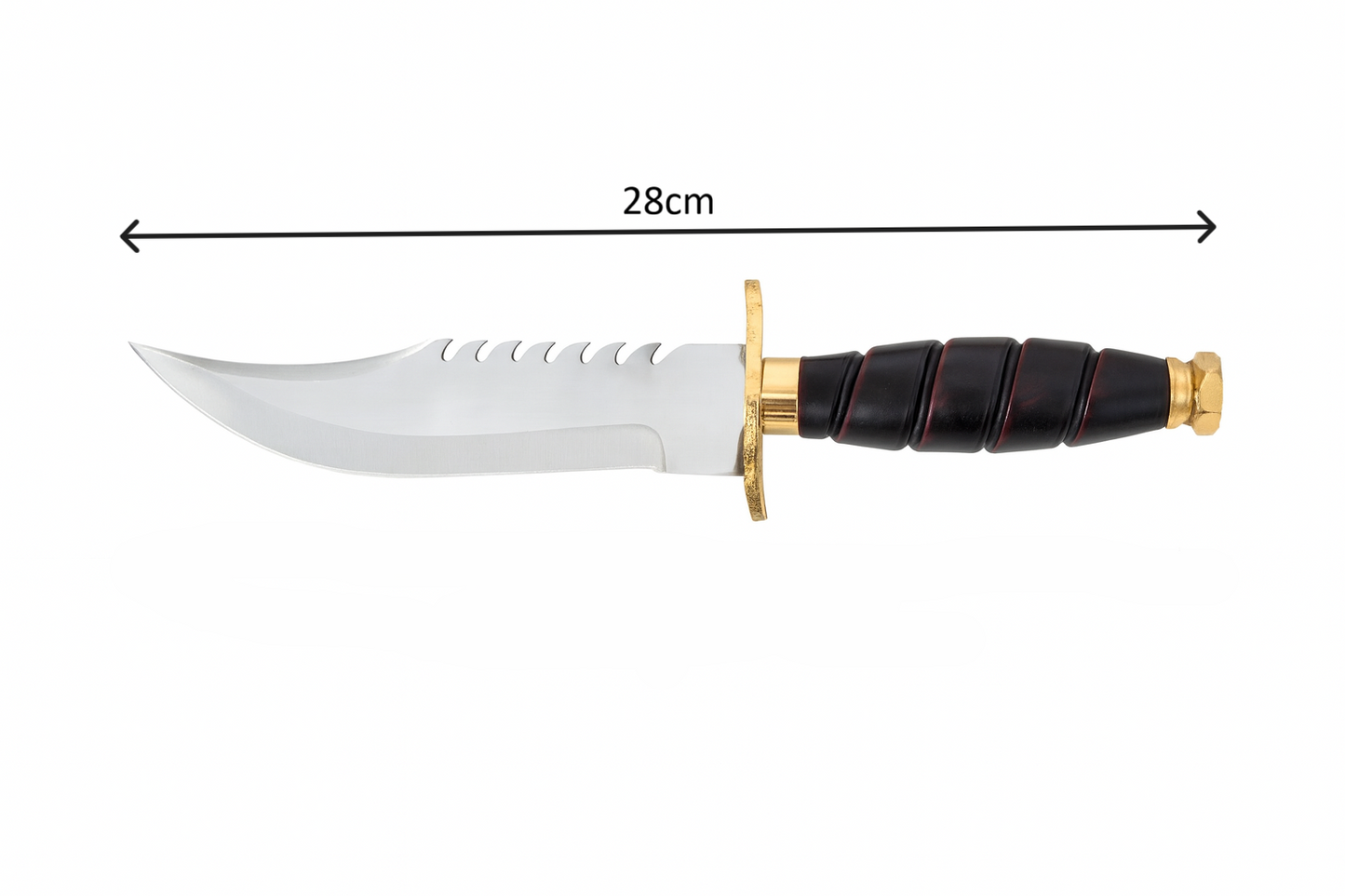 Personalisiertes Jagdmesser mit Etui