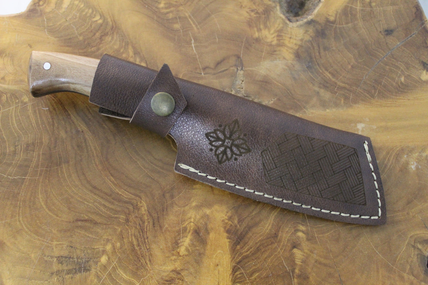 9 "Zoll Holzgriff Tanto Messer Personalisiert