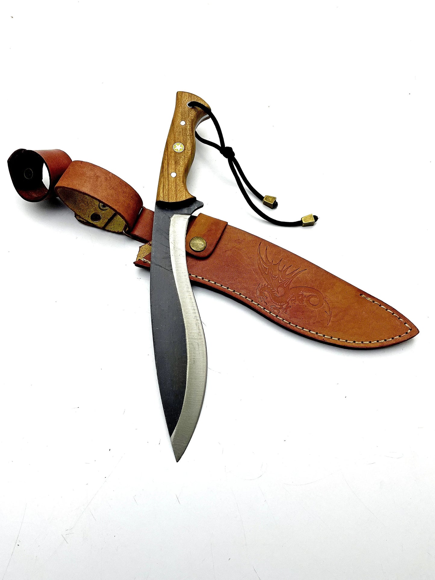 Handgemachtes Full Tang Kukri Messer Personalisiert