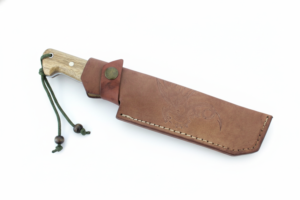 Handgemachtes 25,5 cm Hakenmesser Jagdmesser Personalisiert