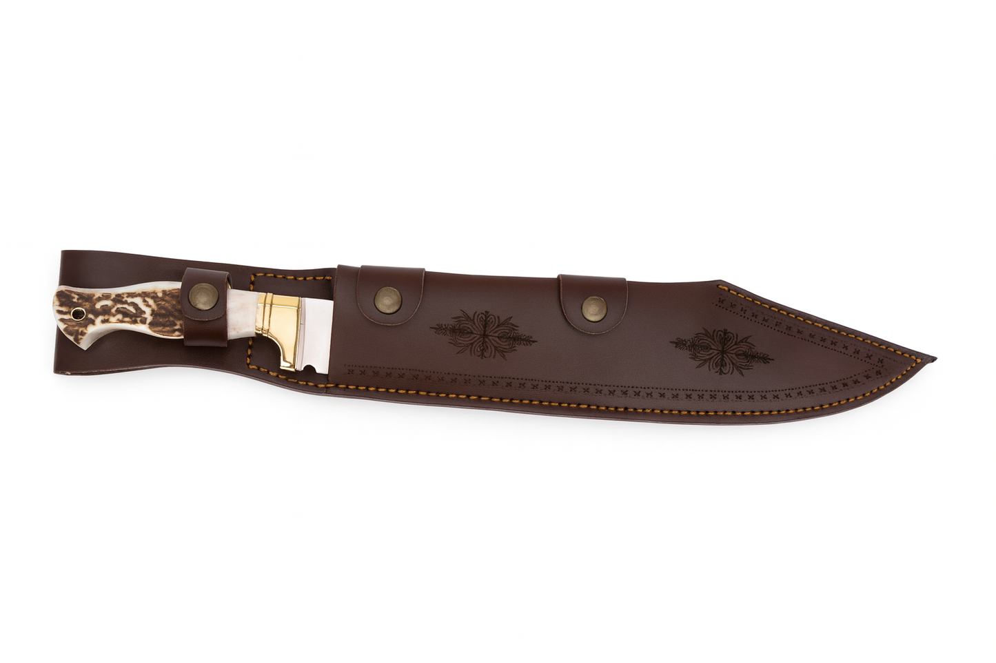 17 "Personalisierte Hirschgeweih Griff Machete Messer