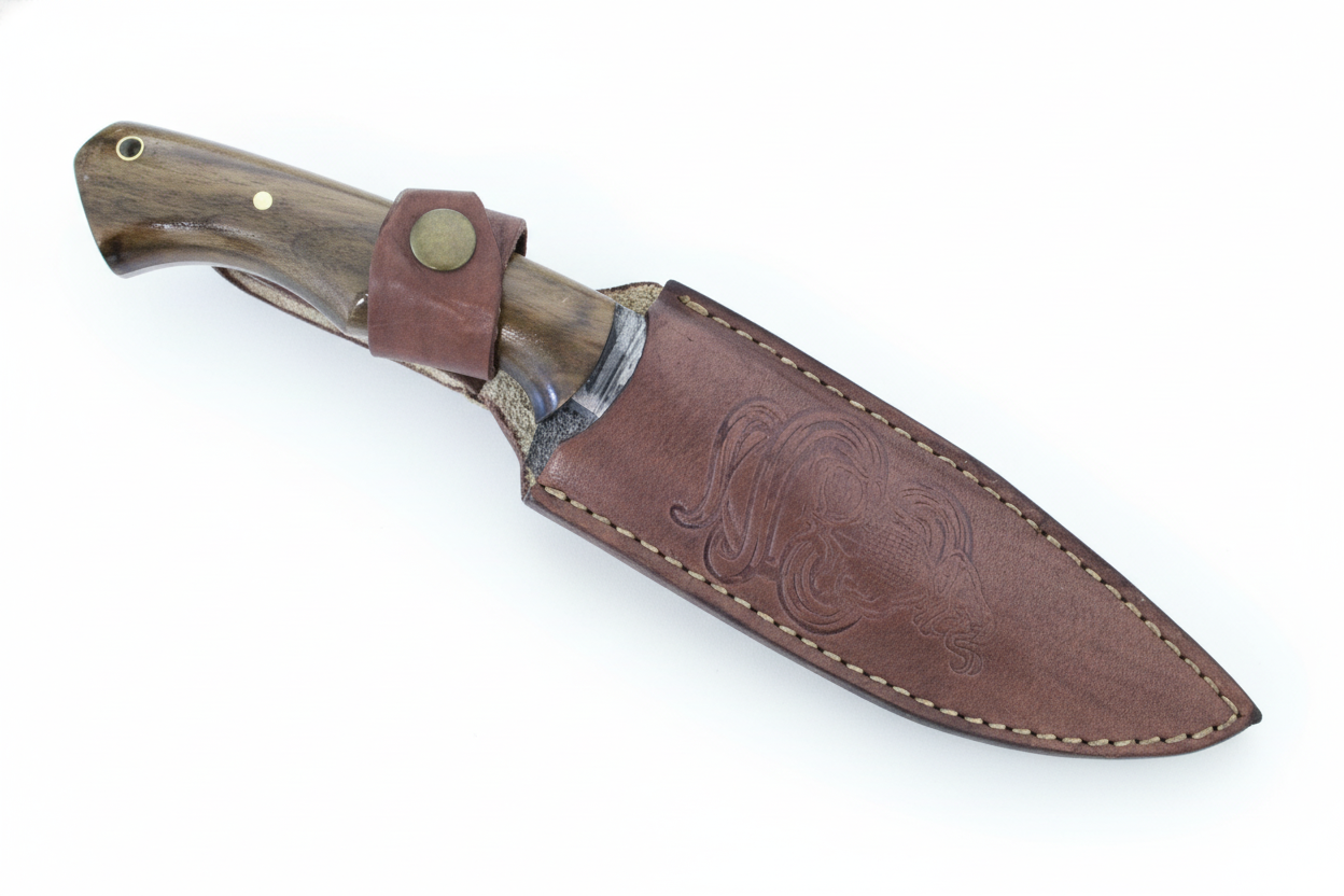 10 "personalisiertes handgeschmiedetes Jagdmesser