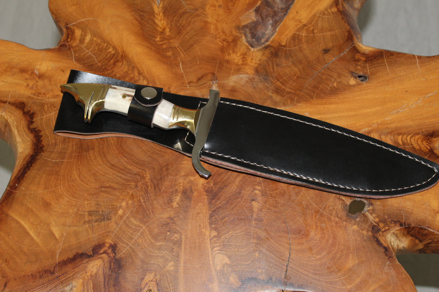 Hirschgeweih Griff Jagdmesser Personalisiert