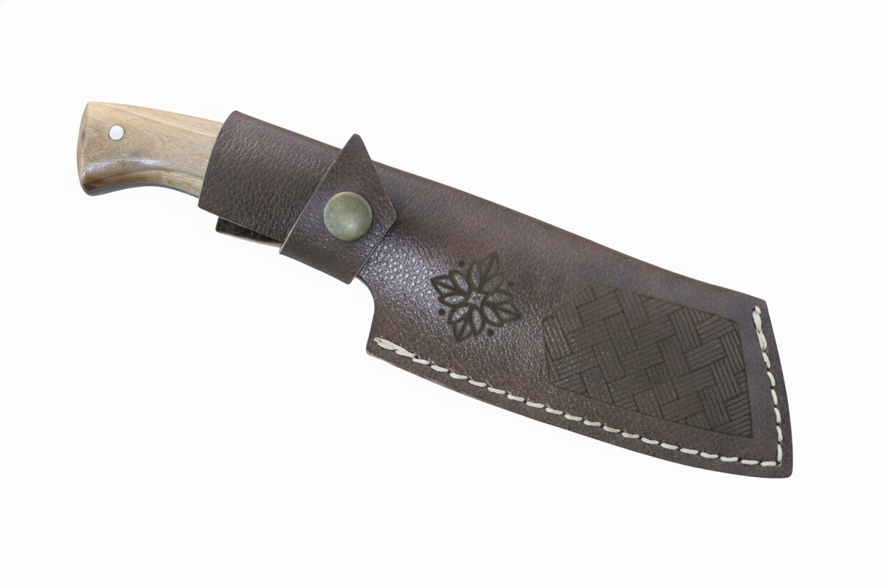 9 "Zoll Holzgriff Tanto Messer Personalisiert