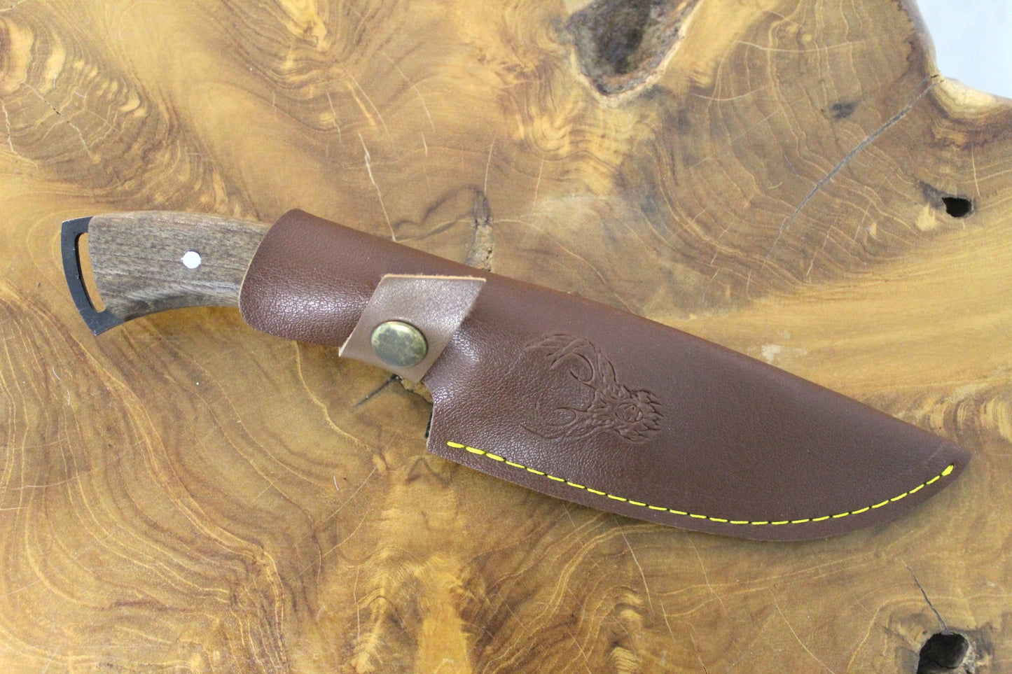Handgefertigtes Jagdmesser Bushcraft Personalisiert