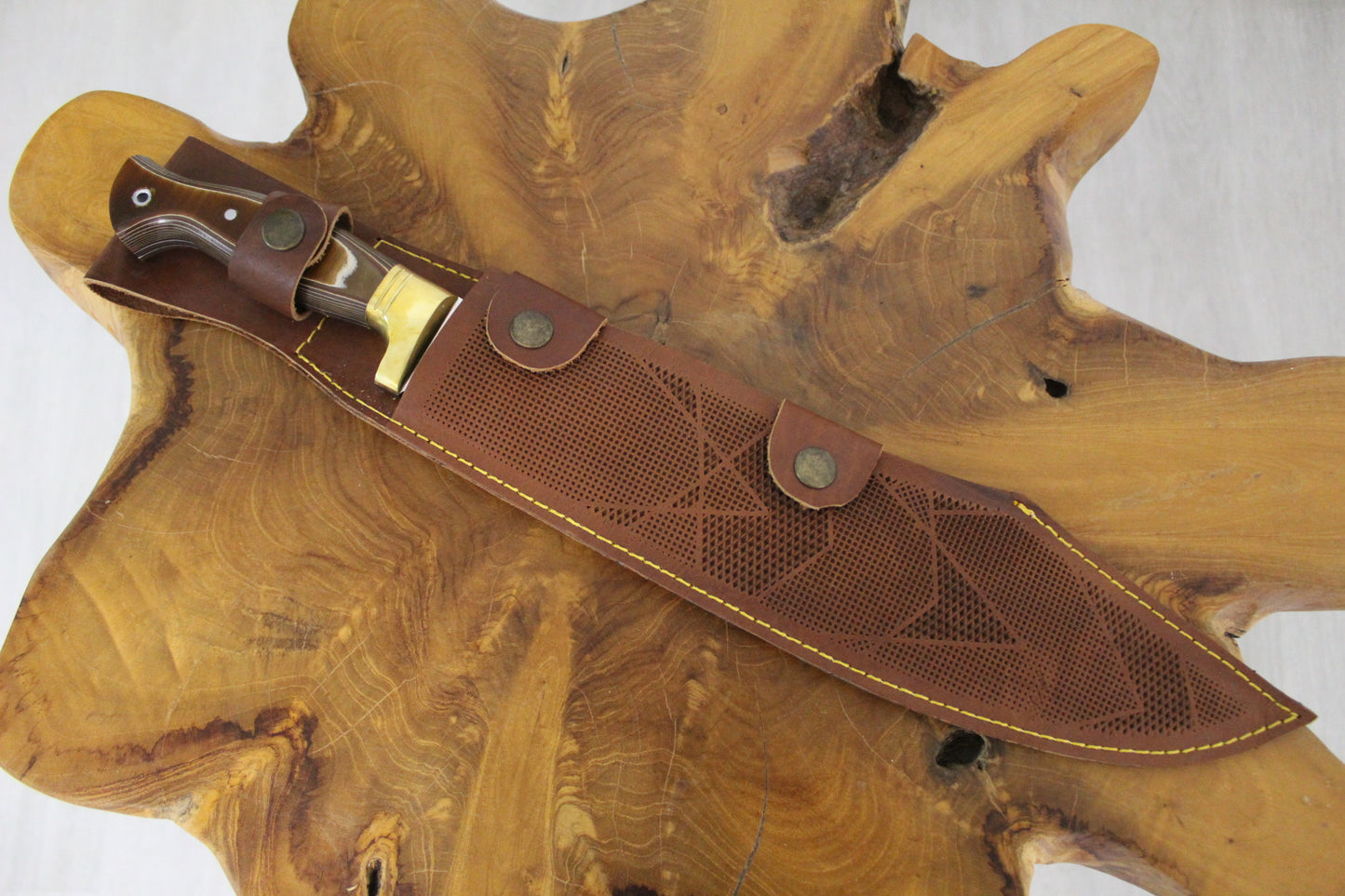 17 "Personalisiertes Werzalit Griff Machete Messer