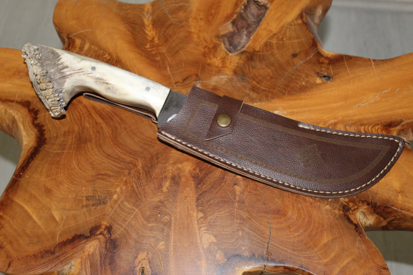Hirschgeweih Jagdmesser Full Tang Machete