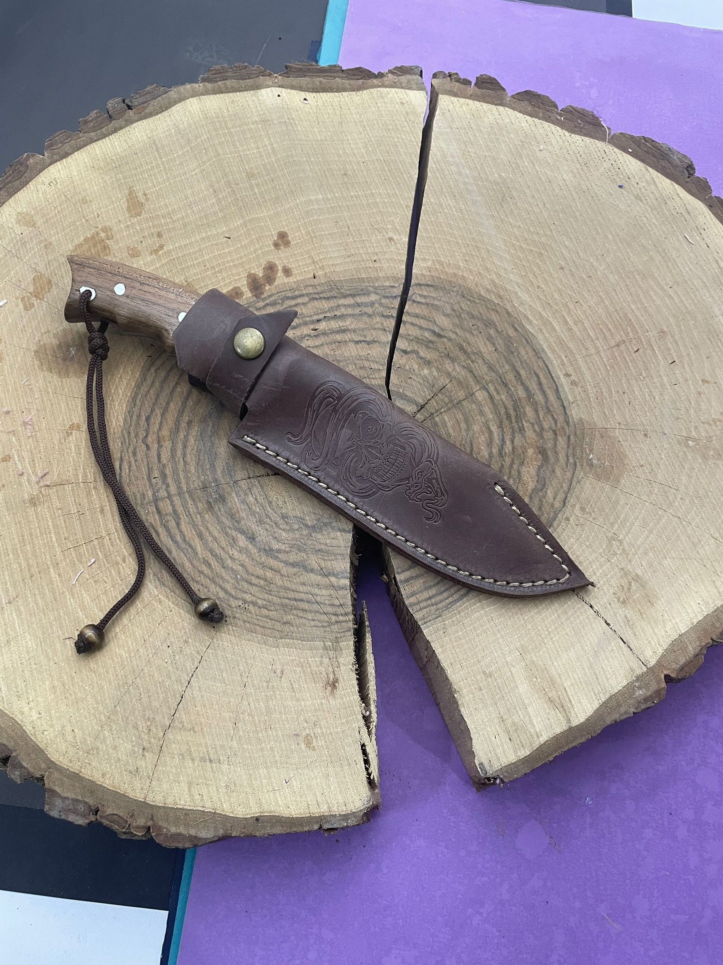 Handgefertigtes Jagdmesser Personalisiert