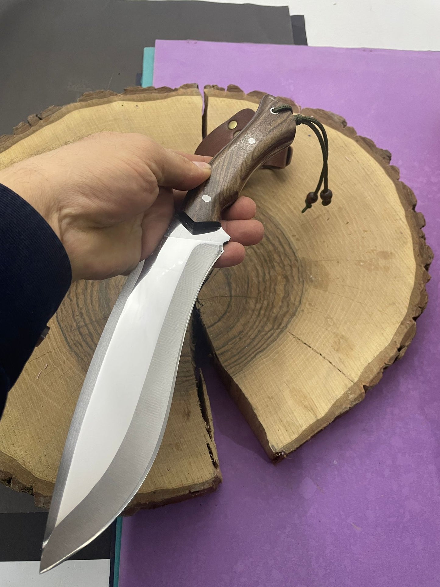 14" Personalisiertes Kukri Messer Handgefertigt