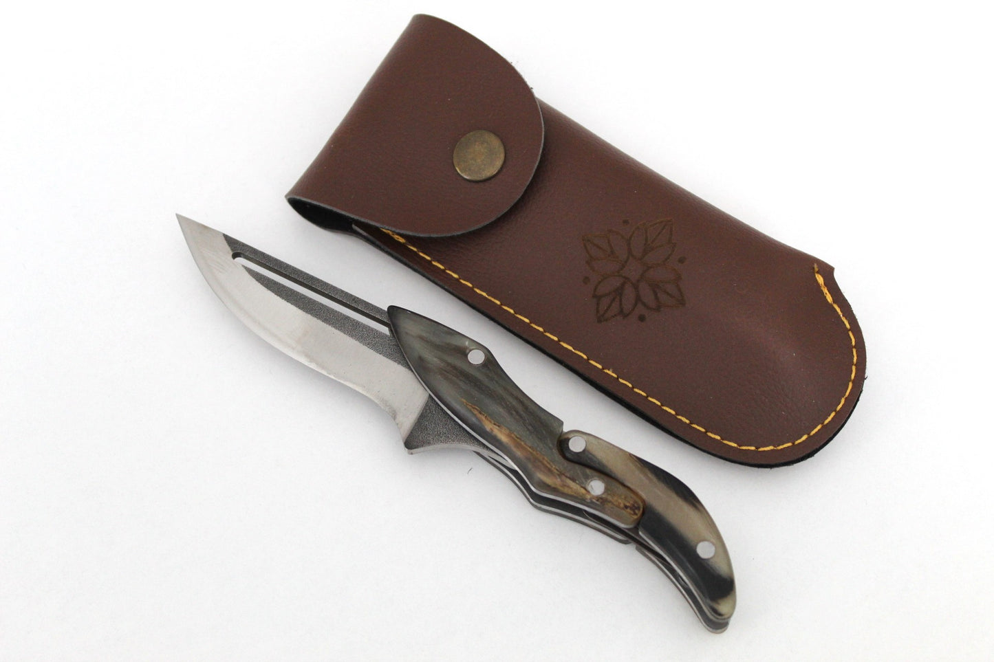 Handgemachtes Klappmesser Edelstahl Personalisiert (Fk218)