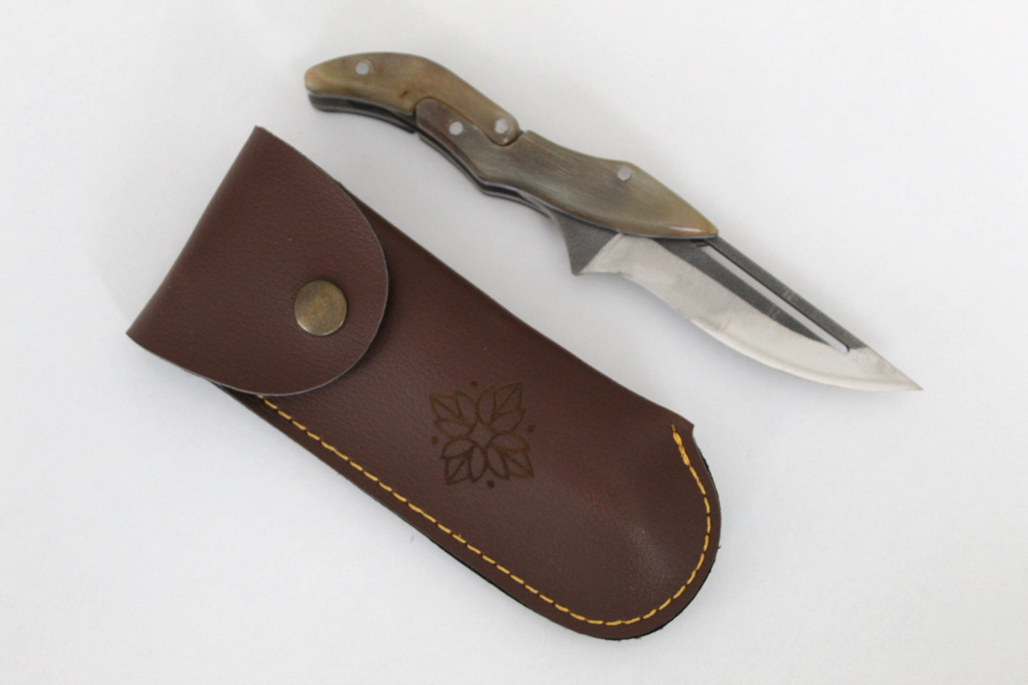Handgemachtes Klappmesser Edelstahl Personalisiert (Fk218)