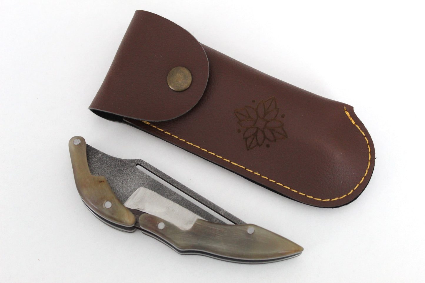 Handgemachtes Klappmesser Edelstahl Personalisiert (Fk218)