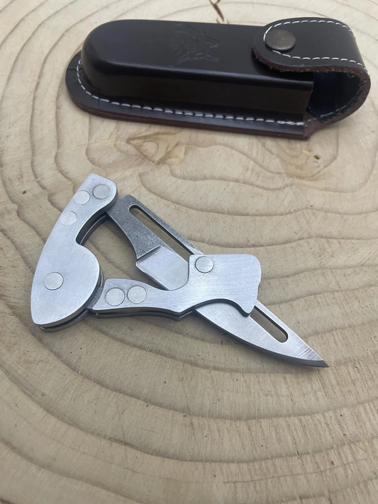 Personalisiertes Taschenmesser mit Scheide