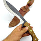 Handgemachtes Full Tang Kukri Messer Personalisiert