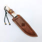 Handgemachte Hirschgeweih Griff Bushcraft Messer Personalisiert