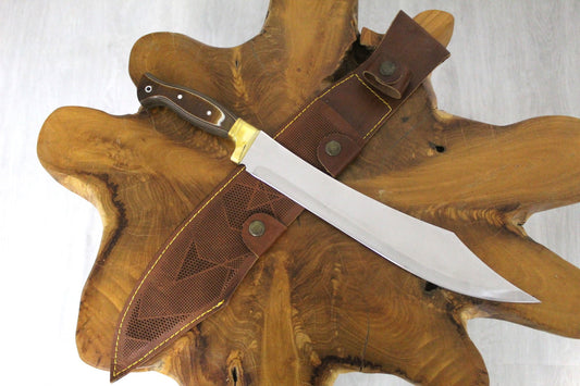 17 "Personalisiertes Werzalit Griff Machete Messer