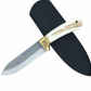 Personalisiertes Jagdmesser Hirschgeweih und Messing Griff (Dh033)