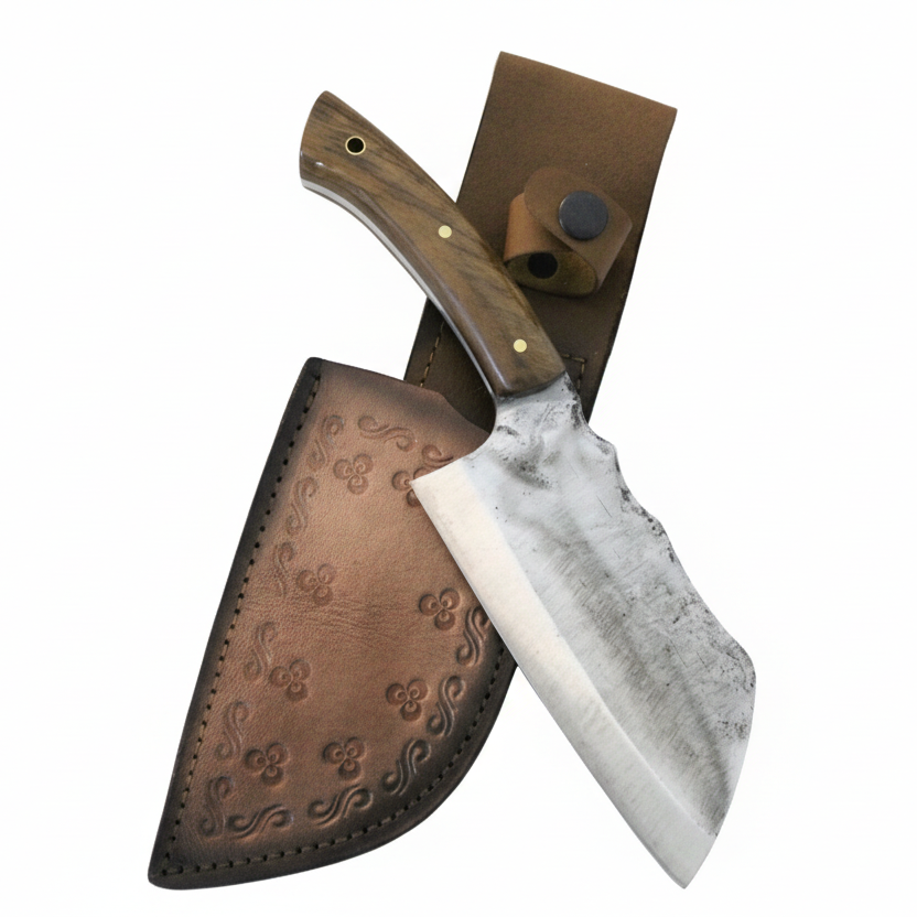 10 "Personalisiert Hand geschmiedet serbischer Beil Almazan Holzgriff