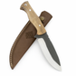 Personalisiertes Wikinger Messer mit Lederscheide