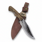 10 "personalisiertes handgeschmiedetes Jagdmesser