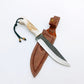 Handgemachte Hirschgeweih Griff Bushcraft Messer Personalisiert
