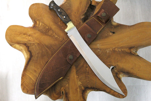 17 "Personalisiertes Walnussholz Griff Machete Messer