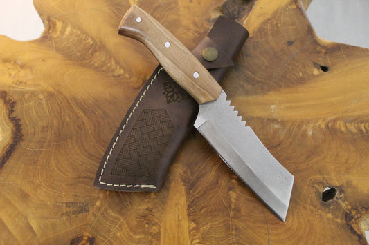 9 "Zoll Holzgriff Tanto Messer Personalisiert