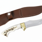 10 "Bowiemesser Jagdmesser Personalisiert Hirschgeweih Griff