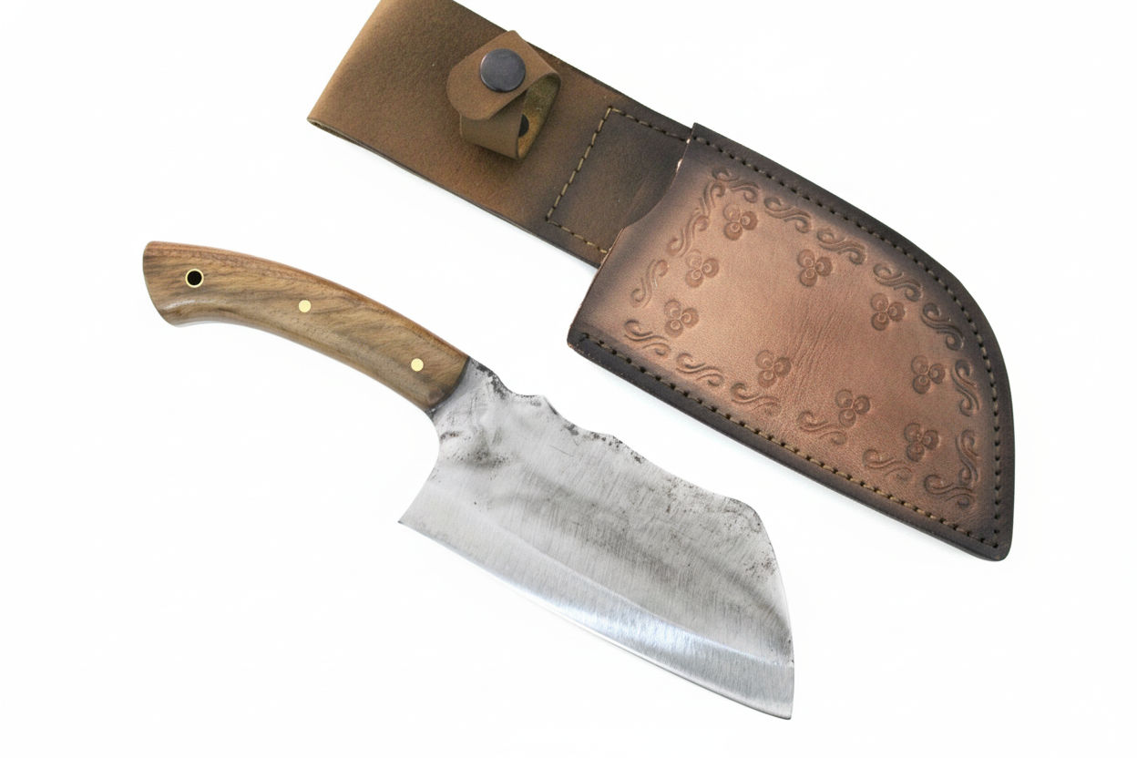 10 "Personalisiert Hand geschmiedet serbischer Beil Almazan Holzgriff