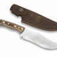 "12"" personalisiertes Jagdmesser Werzalit Griff