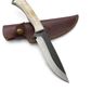 10" Hirschgeweih Griff Bushcraft Jagdmesser Personalisiert