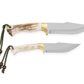 2 Stück Hirschgeweih Jagdmesser Set Personalisiert (Dh115)