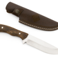 10 " Bushcraft Messer mit Walnussholz Griff Personalisiert