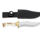 12 "Hirschhorn Bowie Jagdmesser Personalisiert