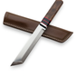 11" Handgemachtes Holzgriff Tanto Messer mit Scheide Personalisiert Premium-Qualität