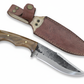 10 "personalisiertes handgeschmiedetes Jagdmesser