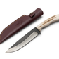 10" Hirschgeweih Griff Bushcraft Jagdmesser Personalisiert